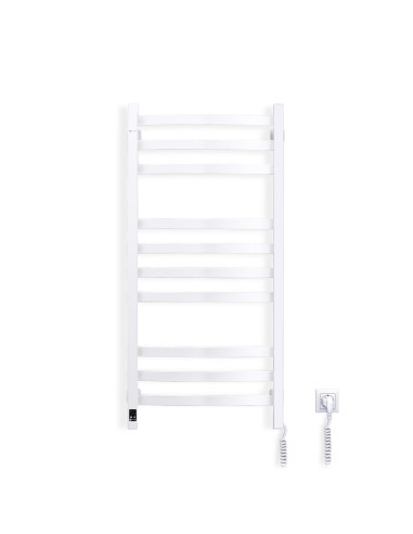 Electric Towel Rail WHITE NAVIN AVALON 480х1000 Sensor right
