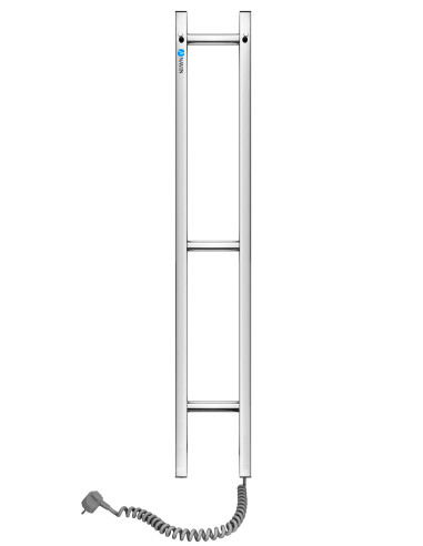 Stainless Steel Electric Towel Rail SILOUETTE QUADRO 160x1000 right