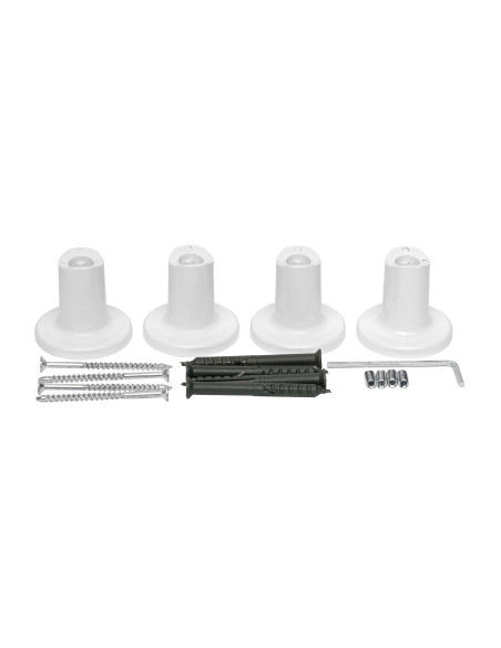 Electric Towel Rail WHITE SYMPHONIA Sensor 480х800 right
