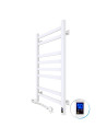Electric Towel Rail WHITE AVANGARD Sensor 480х800 left