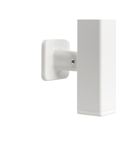 Electric Towel Rail WHITE ELLIPSE Sensor 500x1000 left