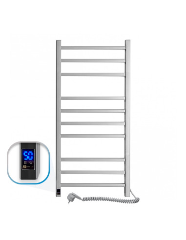 Stainless Steel Electric Towel Rail LOFT Sensor 500x1000 right