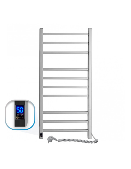 Stainless Steel Electric Towel Rail LOFT Sensor 500x1000 right Stainless Steel Electric Towel Rail LOFT Sensor 500x1000 right