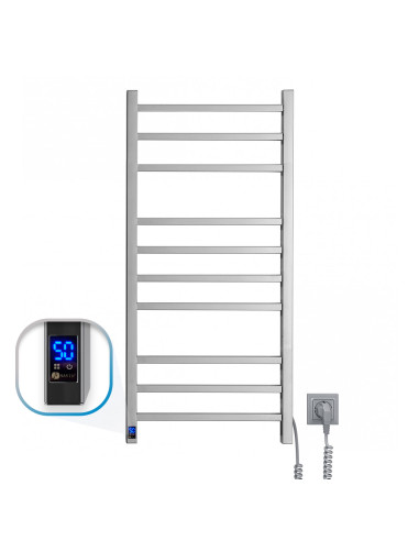 Stainless Steel Electric Towel Rail LOFT Sensor 500x1000 right
