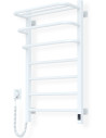 Electric bathroom radiator WHITE NAVIN FORTIS 480x800 Sensor left