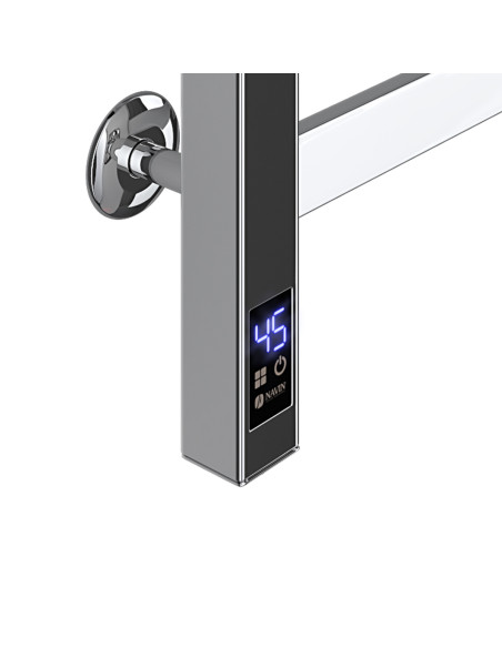 Stainless Steel Electric Towel Rail LOFT Sensor 500x1000 right Stainless Steel Electric Towel Rail LOFT Sensor 500x1000 right