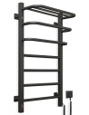Electric Towel Rail BLACK NAVIN FORTIS 480x800 Right sensor