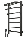 Electric Towel Rail BLACK NAVIN FORTIS 480x800 Sensor left