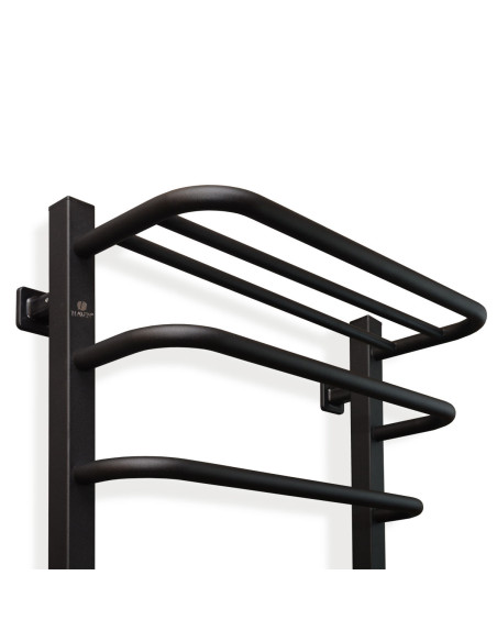 Electric Towel Rail BLACK NAVIN FORTIS 480x800 Right sensor