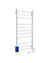 Electric Towel Rail WHITE CLASSIC QUADRO Sensor 500x1000 right