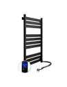 Electric Towel Rail BLACK LARGO Sensor 500x1000 right