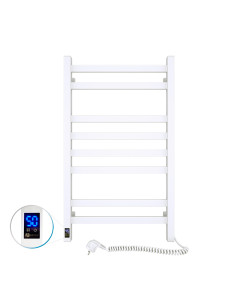 Electric Towel Rail WHITE AVANGARD Sensor 480х800 right