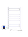 Electric Towel Rail WHITE AVANGARD Sensor 480х800 right