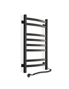 Electric Towel Rail BLACK NAVIN AVALON 480х800 Sensor right