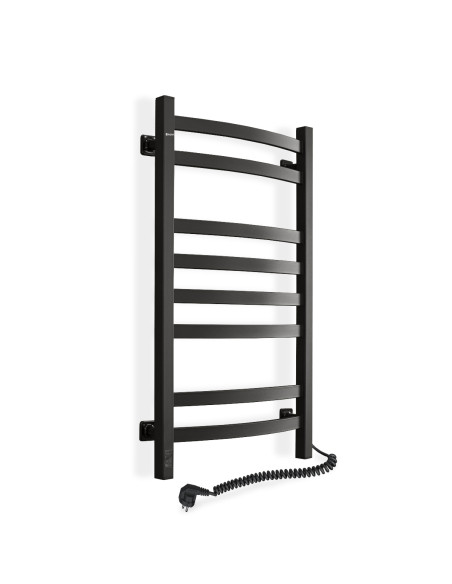 Electric Towel Rail BLACK NAVIN AVALON 480х800 Sensor right Electric Towel Rail BLACK NAVIN AVALON 480х800 Sensor right