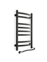 Electric Towel Rail BLACK NAVIN AVALON 480х800 Sensor right