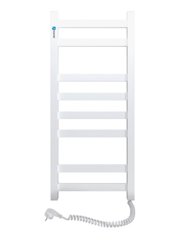 Electric Towel Rail WHITE AVANGARD 360х800 right