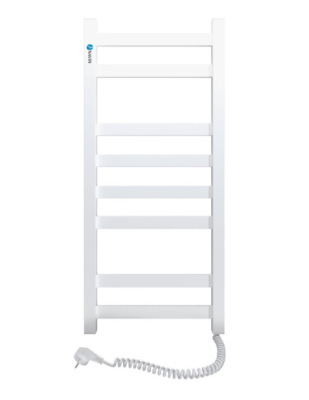 Electric Towel Rail WHITE AVANGARD 360х800 right