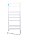 Electric Towel Rail WHITE AVANGARD 360х800 right