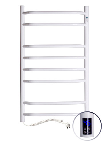 Electric Towel Rail WHITE BLUES Sensor 480x800 left