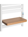 Wooden shelf, caramel oak