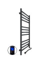 Electric Towel Rail BLACK AVANGARD Sensor 480х1200 right