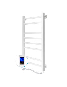 Electric Towel Rail WHITE LOFT Sensor 500x800 right