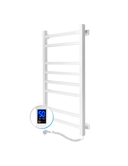 Electric Towel Rail WHITE LOFT Sensor 500x800 right Electric Towel Rail WHITE LOFT Sensor 500x800 right