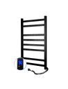 Electric Towel Rail BLACK AVANGARD Sensor 480х800 right