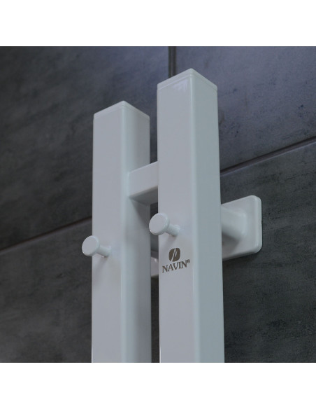 Electric Towel Rail WHITE NAVIN SILOUETTE QUADRO 90х1500 Sensor right Electric Towel Rail WHITE NAVIN SILOUETTE QUADRO 90х1500 Sensor right