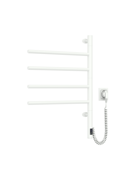 Electric Towel Rail WHITE ARABESQUE Sensor 480х600 Electric Towel Rail WHITE ARABESQUE Sensor 480х600