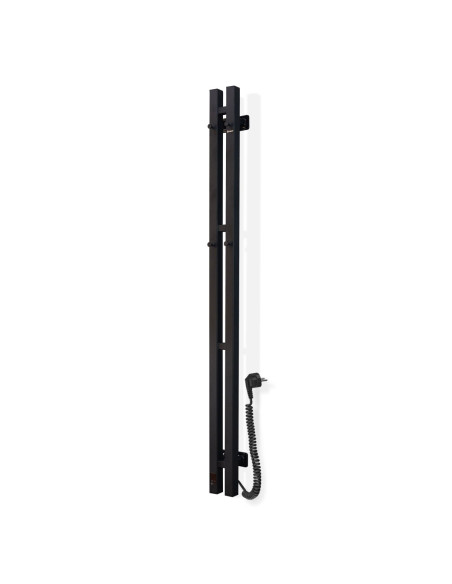 Electric Towel Rail BLACK NAVIN SILOUETTE QUADRO 90х1200 Sensor right Electric Towel Rail BLACK NAVIN SILOUETTE QUADRO 90х1200 Sensor right