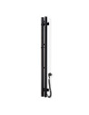 Electric Towel Rail BLACK NAVIN SILOUETTE QUADRO 90х1200 Sensor right