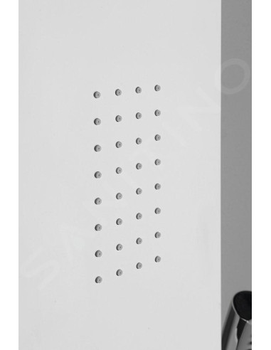 JACOB Shower Panel 200x1500mm, white