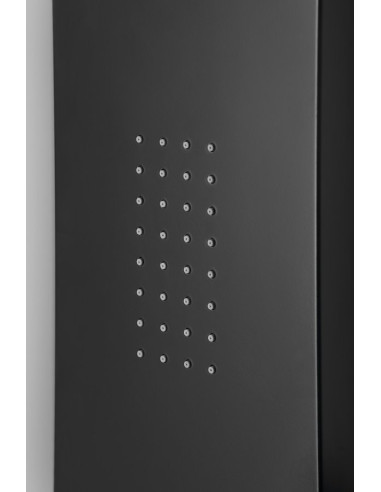 JACOB Shower Panel 200x1500mm, black