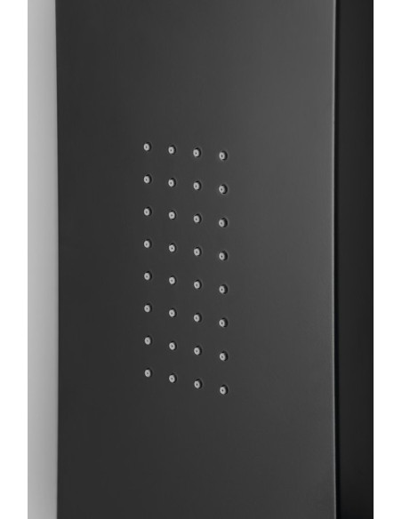 JACOB Shower Panel 200x1500mm, black