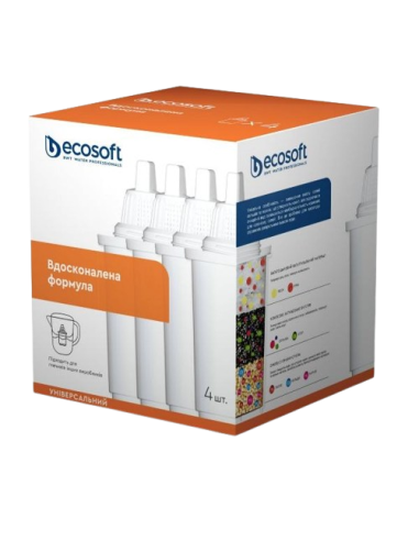 Ecosoft kassettide komplekt 3+1 tk. universaalsed