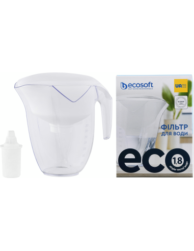 Filtro puodelis Ecosoft ECO baltas
