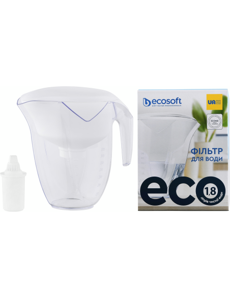Filter cup Ecosoft ECO white