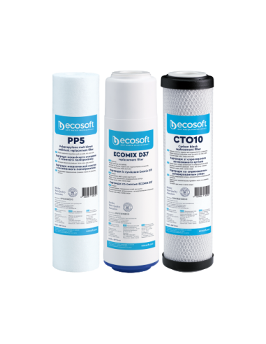 CMV3ECO Ecosoft  kārtridžu komplekts 3 pakāpju...