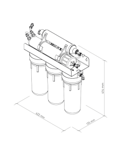 MO550MECOSTD Ecosoft Standard PRO reversās osmozes filtrs... 2