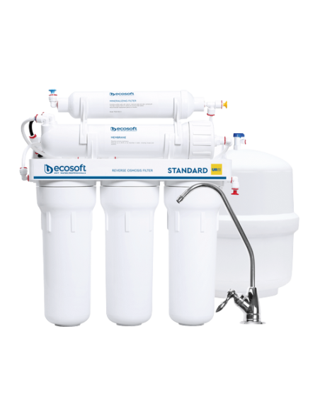 MO550MECOSTD Ecosoft Standard PRO reversās osmozes filtrs ar mineralizatoru