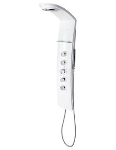 LUK thermostatic shower panel 250x1300mm, with massage, fixed to the wall - 1