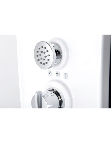 LUK thermostatic shower panel 250x1300mm, with massage, fixed to the wall - 5