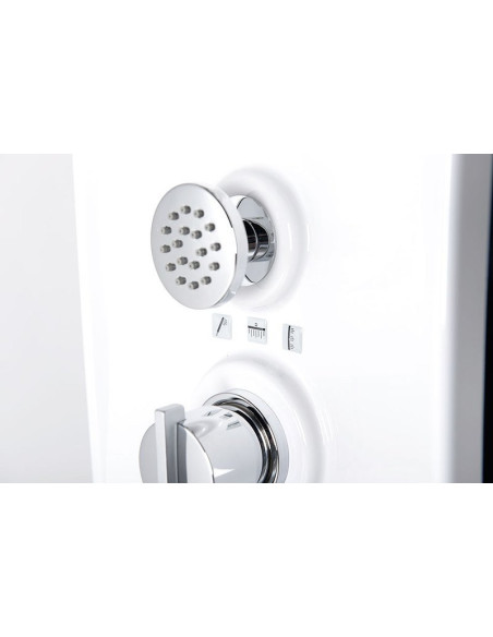 LUK thermostat shower panel 250x1300mm, with massage, corner - 3 LUK thermostat shower panel 250x1300mm, with massage, corner - 3