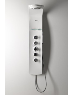 LUK thermostat shower panel 250x1300mm, with massage, corner - 6