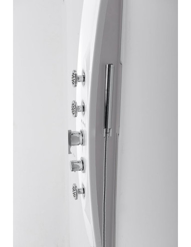 MOLA thermostatic shower panel 210x1300mm, wall-mountable - 6