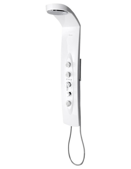 MOLA thermostat shower panel 210x1300mm, corner - 7