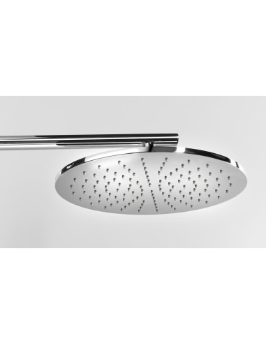 SPIRIT ROUND wall-mounted thermostatic shower panel, 250x1500mm - 4