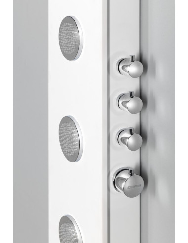 SPIRIT ROUND sieninė termostatinė dušo panelė, 250x1500mm - 1